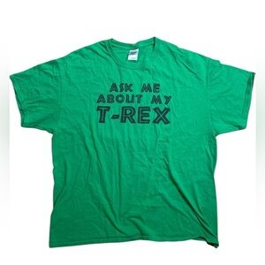Vintage Ask Me About My T-Rex Shirt, XL